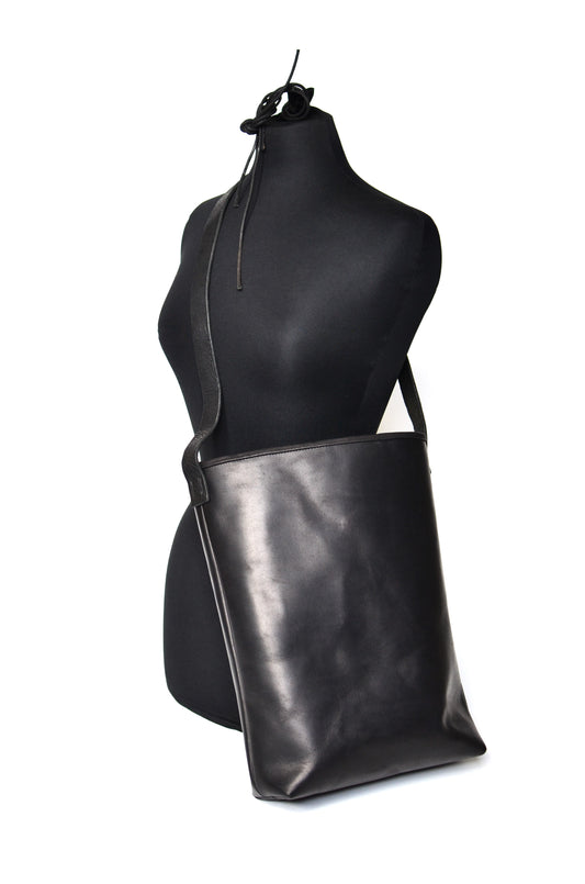 Black Rectangular Shoulder Bag